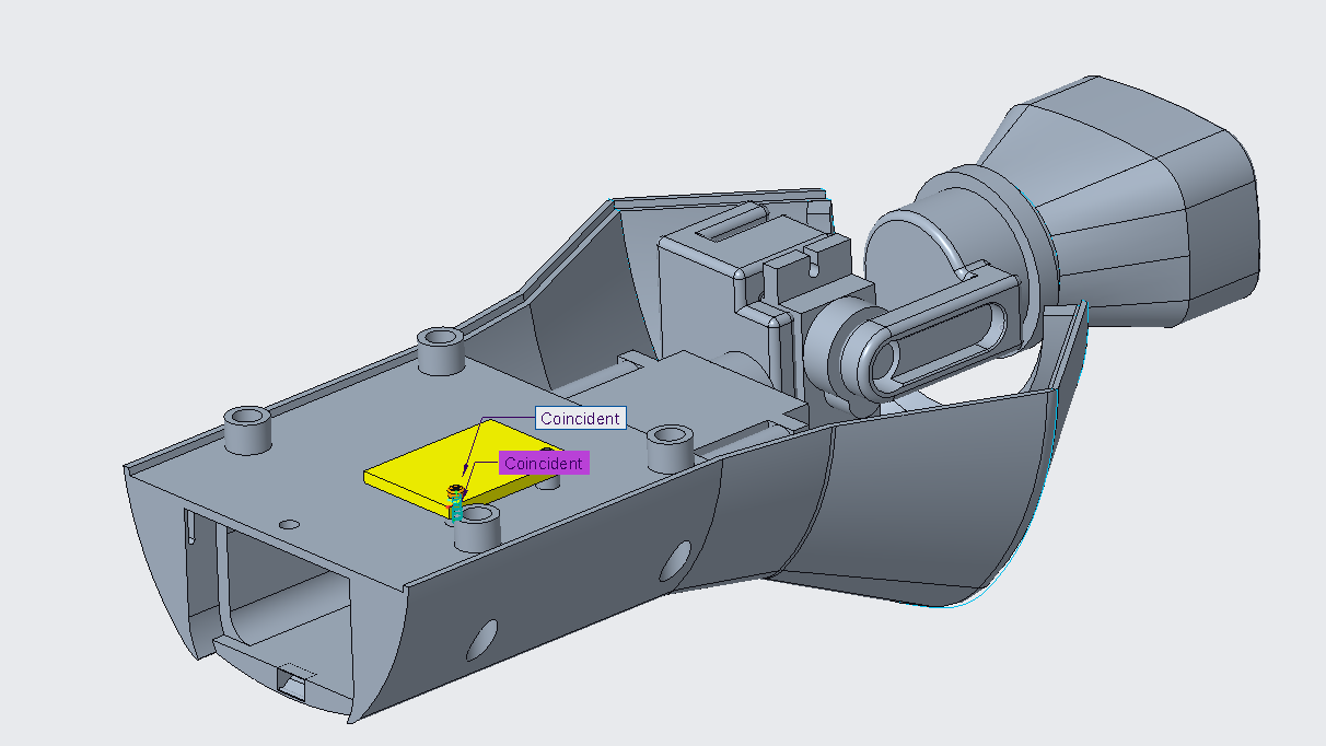 MPU-6050- Mounted with screws